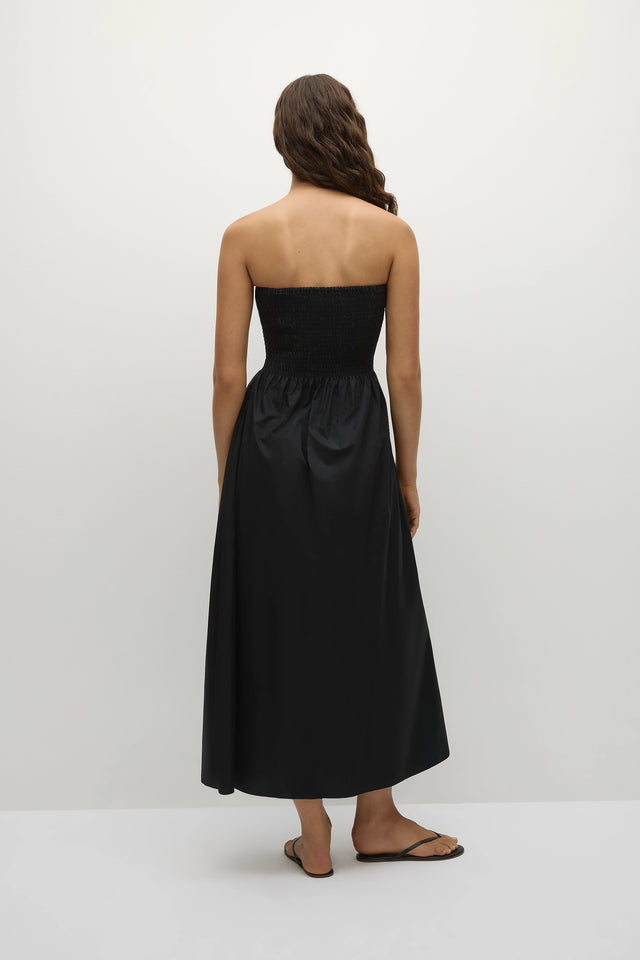 Jamie Midi Dress Black