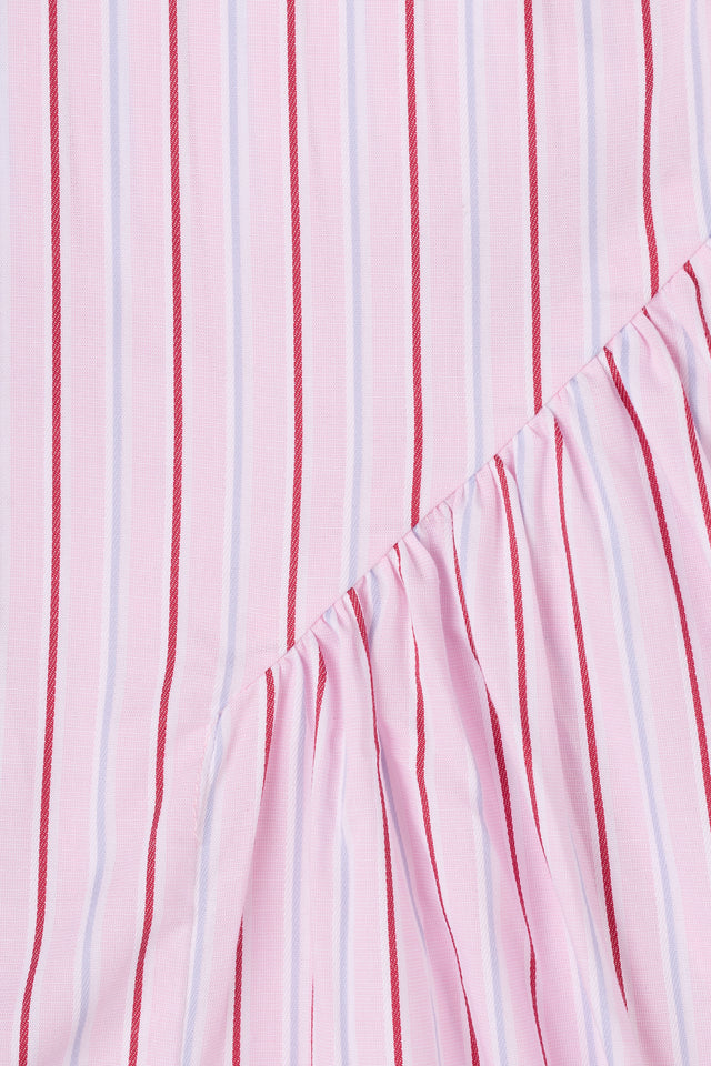 Martina Mini Dress Fiori Stripe Palazzo