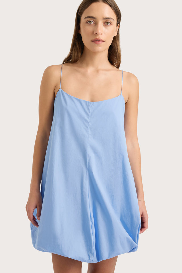 Anais Mini Dress Mid Blue