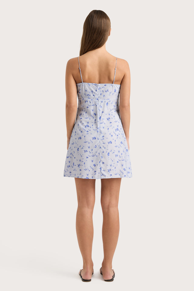 Pau Mini Dress Blossom Blue