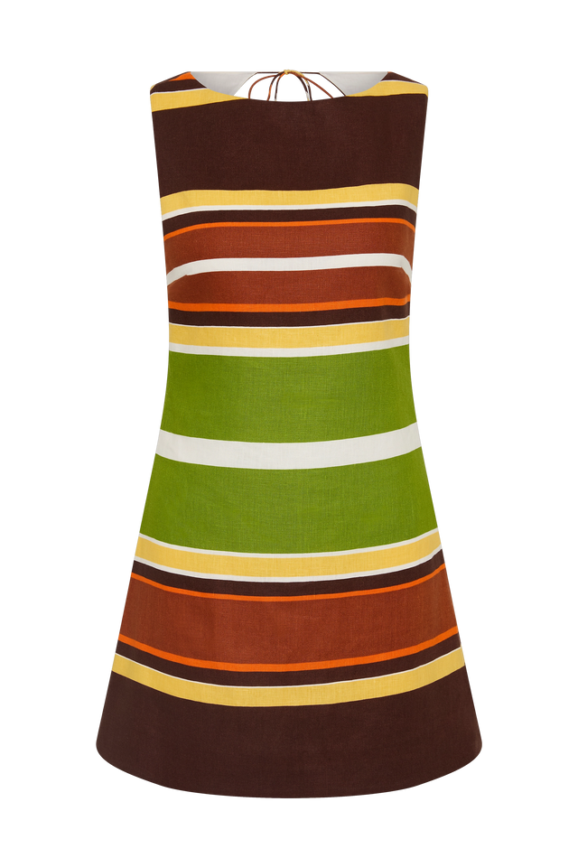 Jacie Mini Dress Valencia Stripe