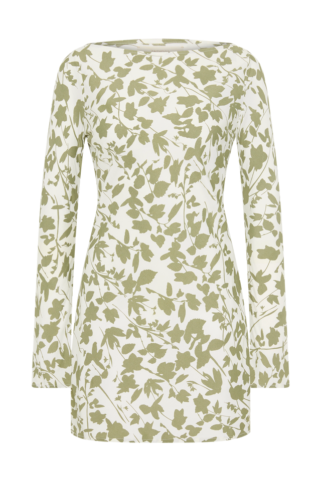 sage mini dress faithfull Faithfull the Brand Sage Mini Dress Juliette Floral