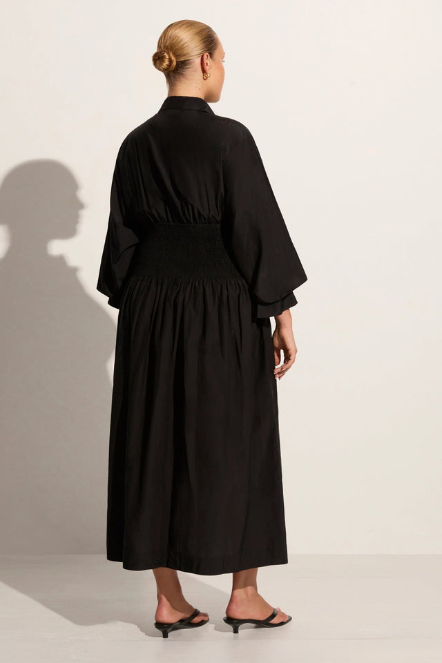 Cervo Midi Dress Black