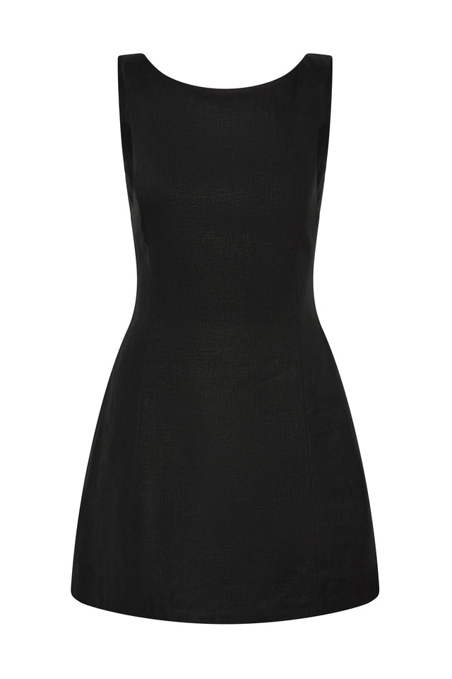 Sofia Mini Dress Black - Faithfull the Brand INT Sofia Mini Dress Black - Faithfull the Brand INT