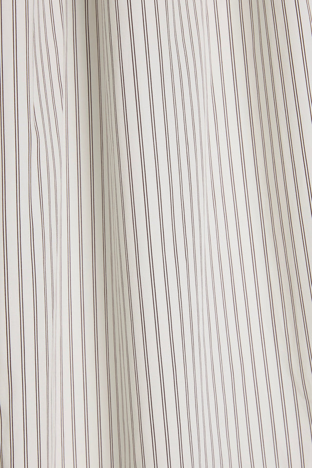 Eliana Skirt Oliva Stripe Ecru