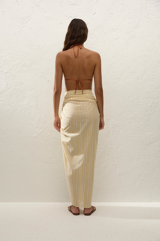 Lomas Pareo Ombre Stripe Faded Mustard