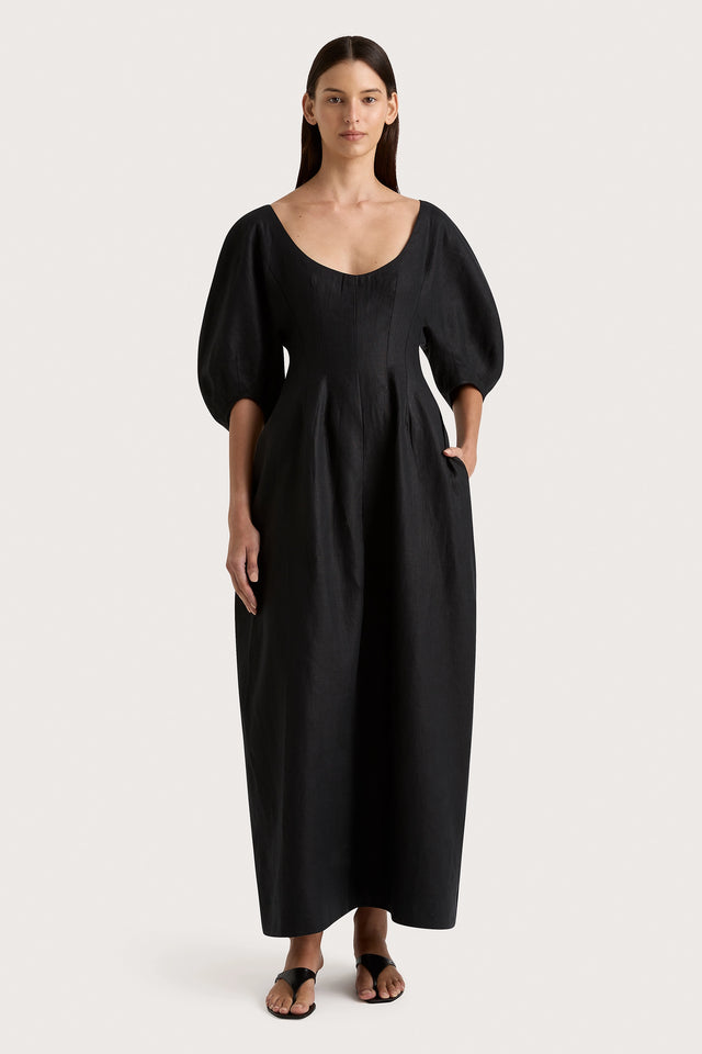 Raynara Maxi Dress Black