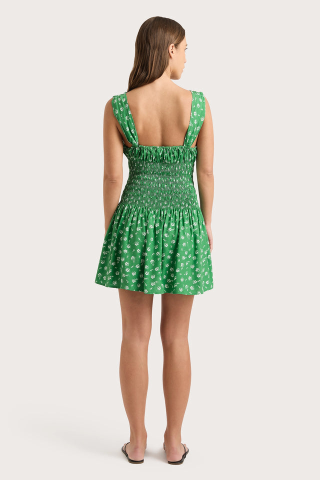 Yerres Mini Dress Green