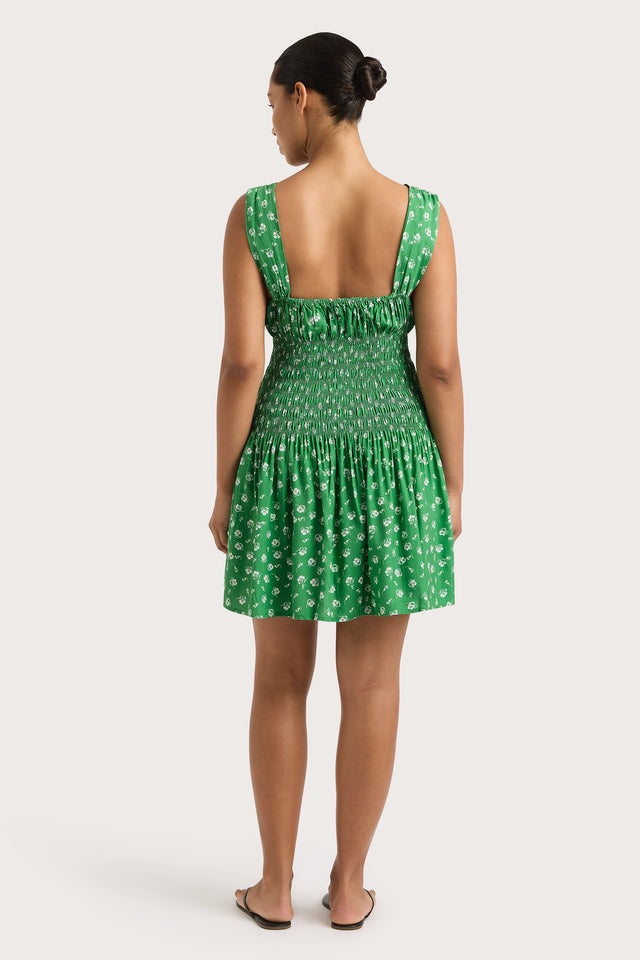 Yerres Mini Dress Green