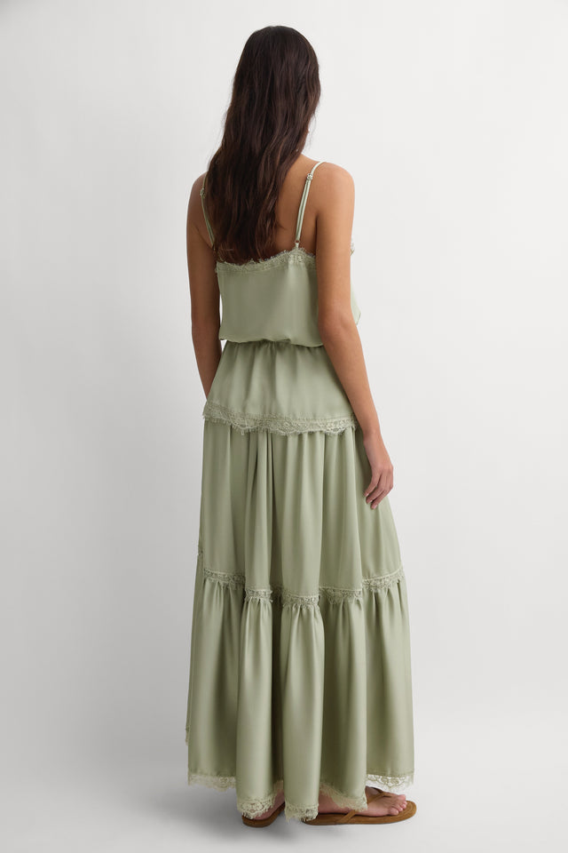 Reina Skirt Pistachio