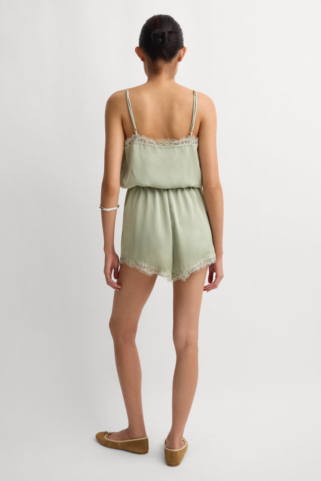 Patia Playsuit Pistachio