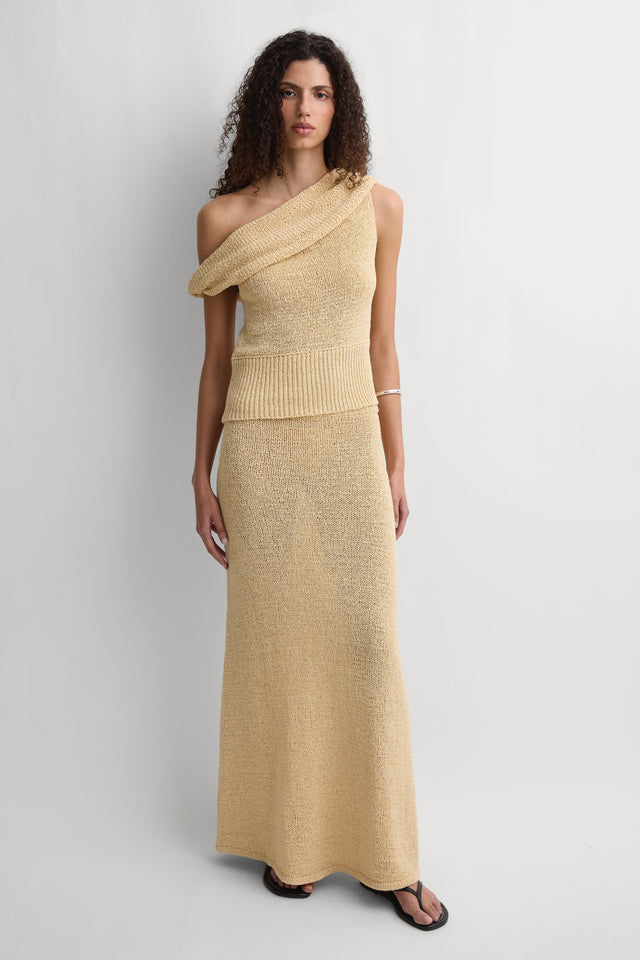 Ellise Top Faded Butter