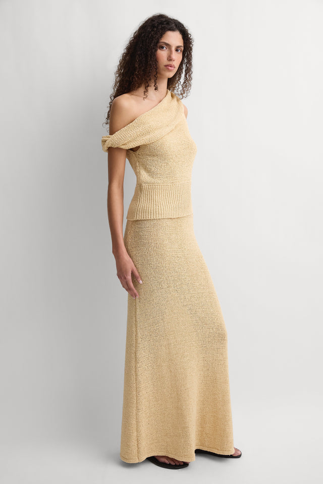 Ellise Top Faded Butter
