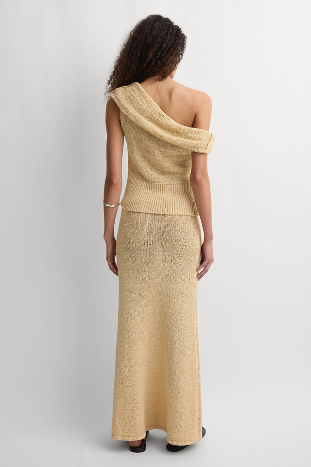 Micah Skirt Faded Butter