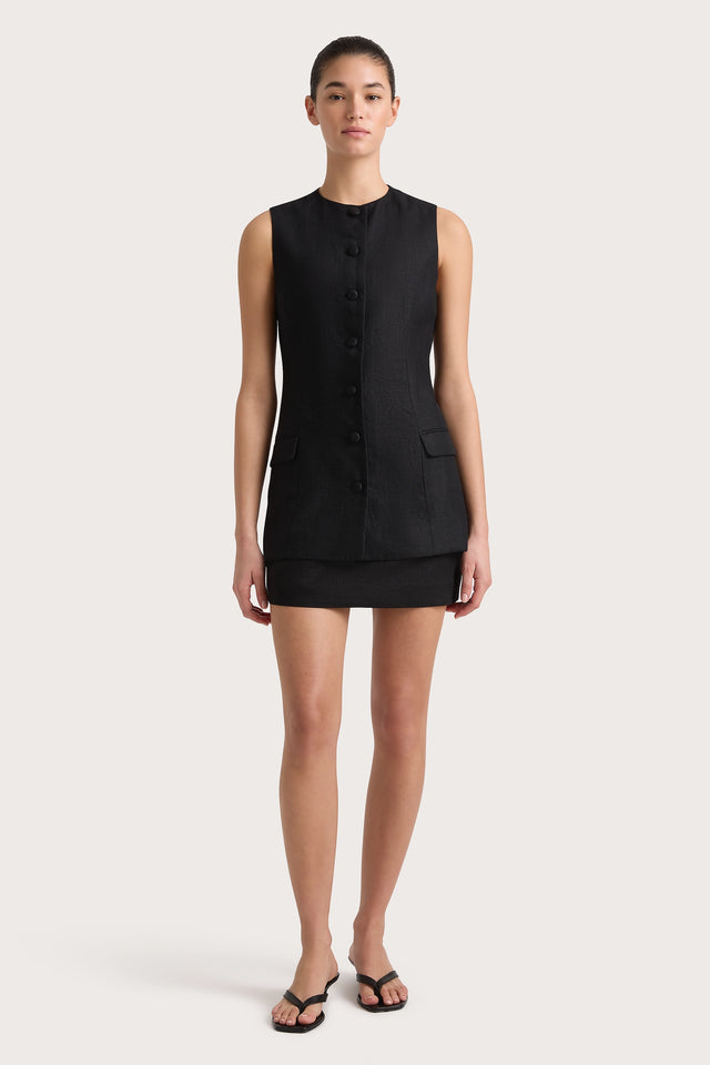 Lila Mini Shorts Black - Final Sale