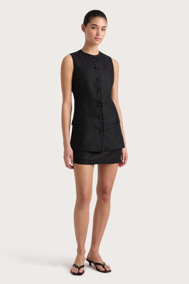 Lila Mini Shorts Black - Final Sale