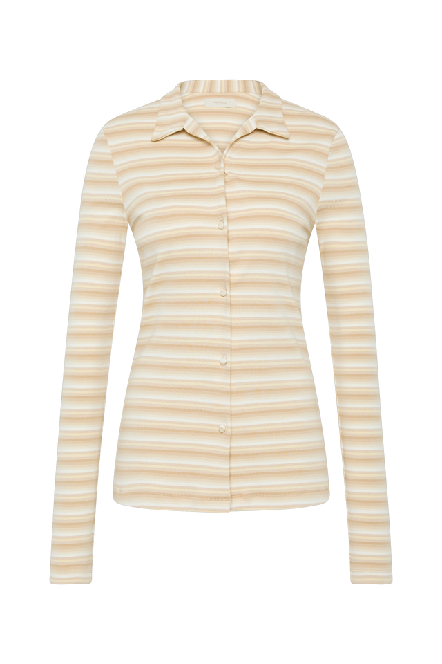 Tiesse Shirt Cream Stripe