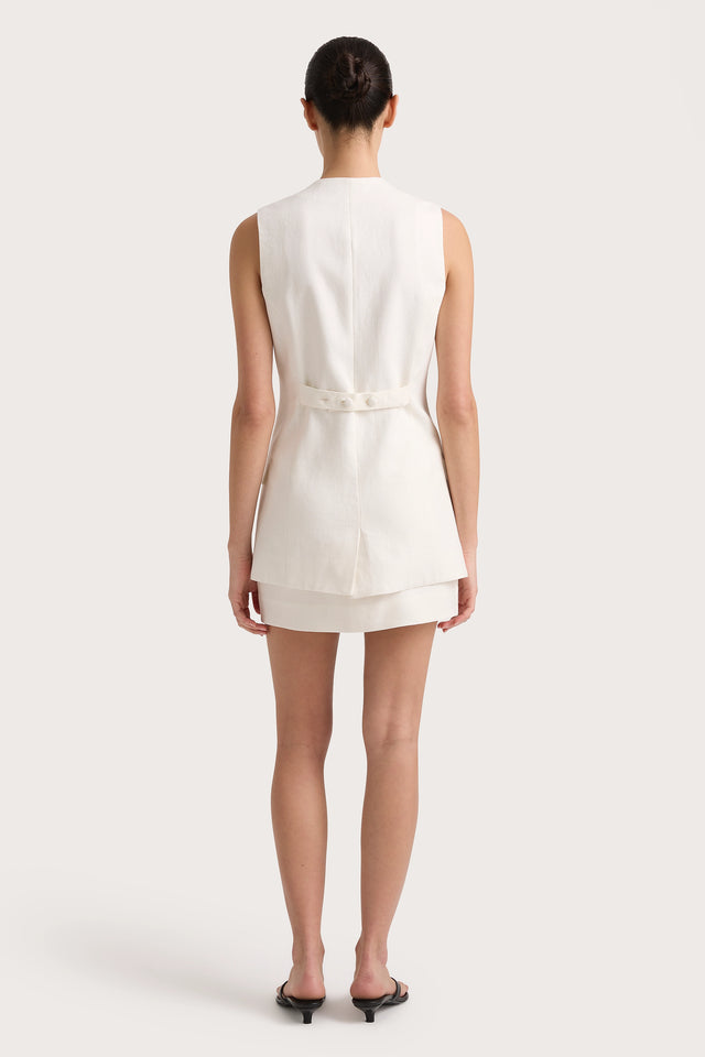 Jane Mini Skirt White - Final Sale Jane Mini Skirt White - Final Sale