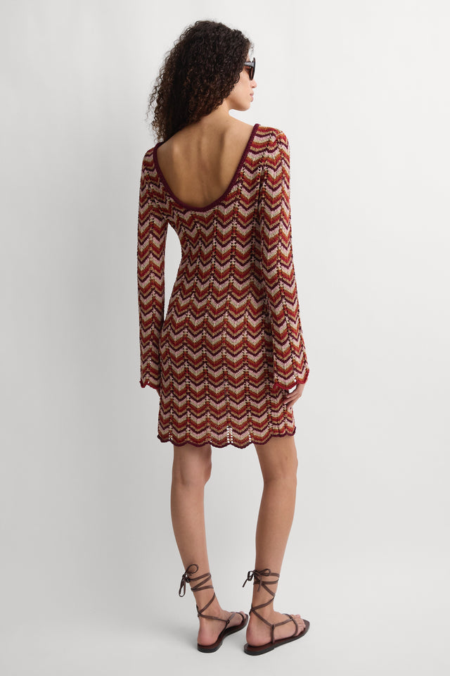 Daria Mini Dress Blanca Stripe