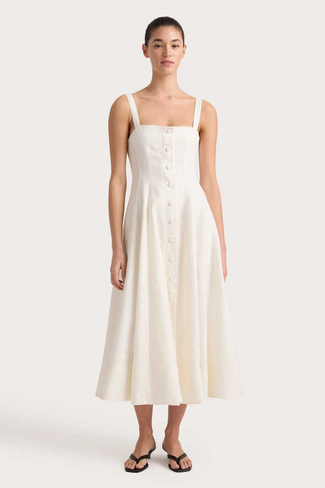 Corbiere Dress White