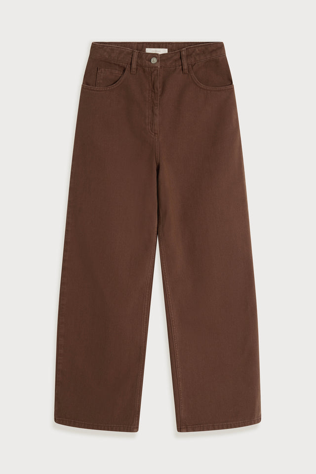 Malia Denim Pant Carob