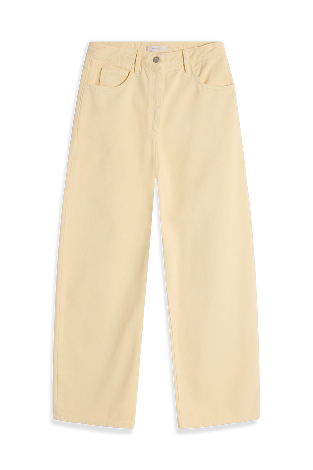 Malia Denim Pant Faded Butter