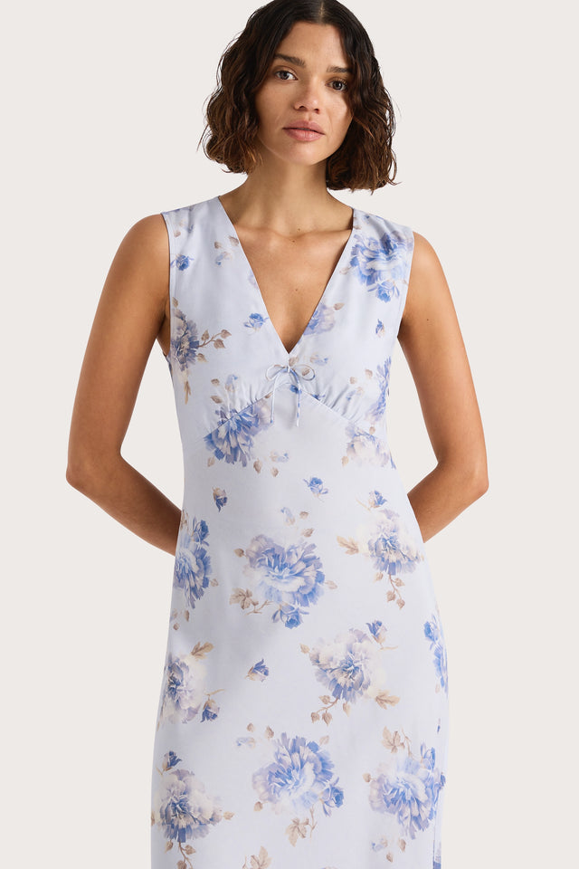 faithfull the brand purple dress Faithfull the Brand