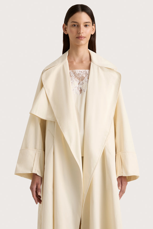 Vanze Coat Off White