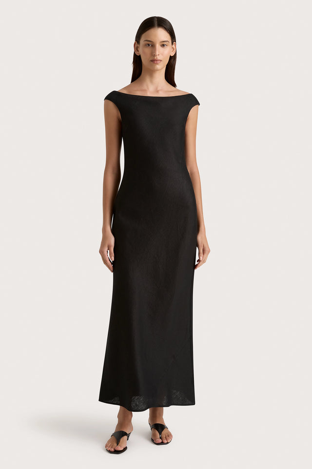 Ilride Maxi Dress Black