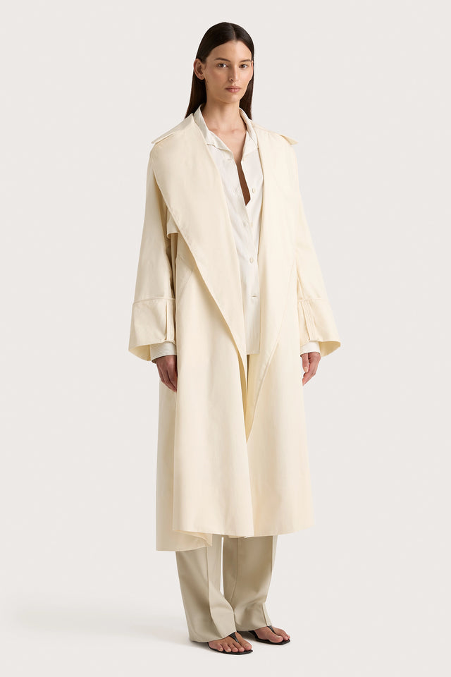 Vanze Coat Off White