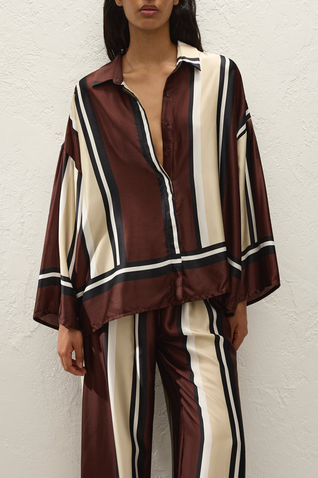 Cora Shirt Sintra Stripe