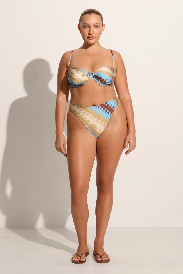 Stefania Bikini Top Cervia Stripe