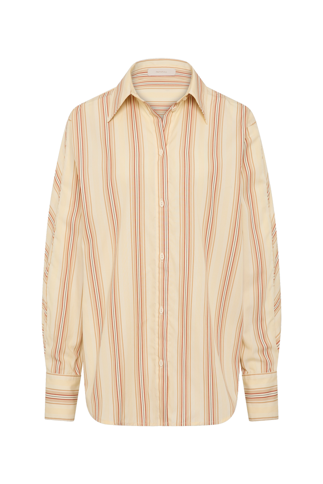 The Stripe Shirt Straw Stripe