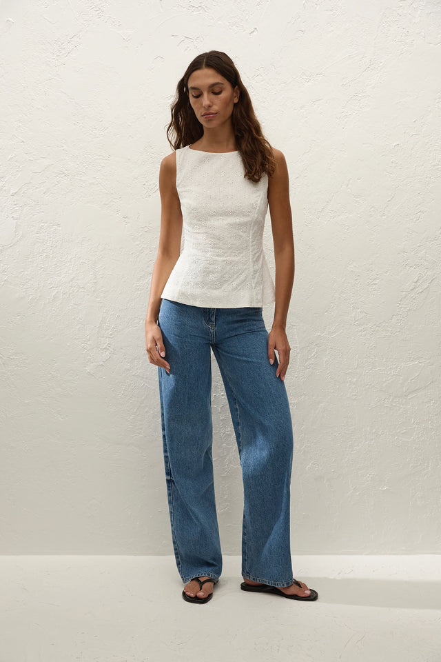 Straight Jean Indigo
