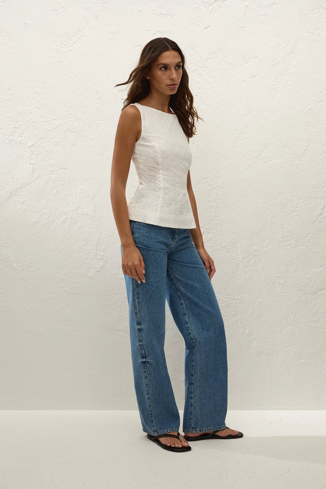 Straight Jean Indigo