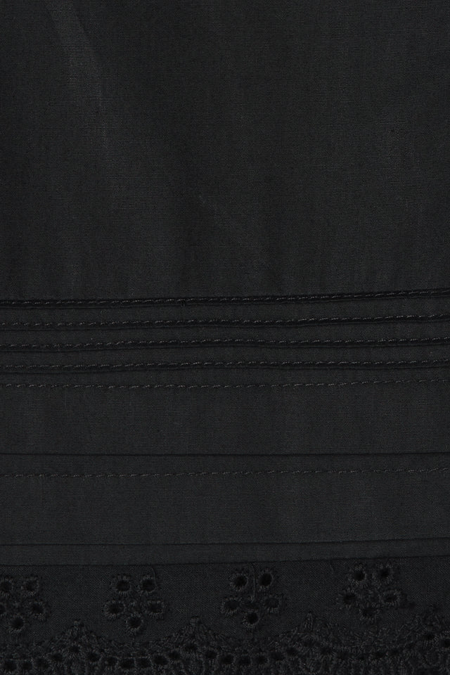 Dion Mini Dress Fiore Lace Black