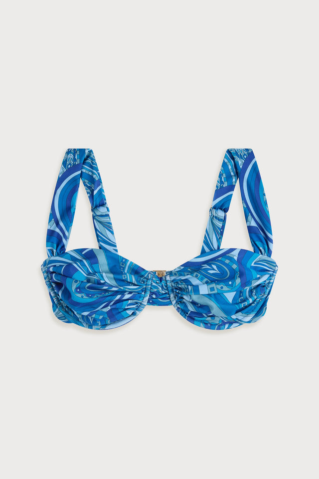 Sol Bikini Top Lagunera Paisley