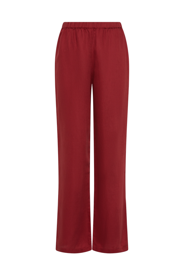 Varina Pant Porto Red