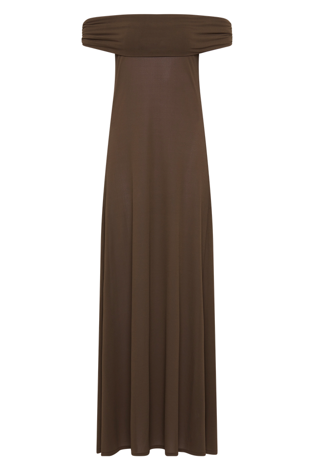 Sofie Maxi Dress Chocolate Brown - Final Sale