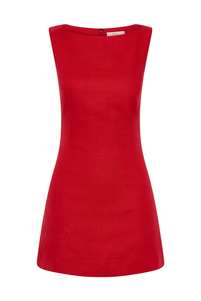 Lydie Mini Dress Red