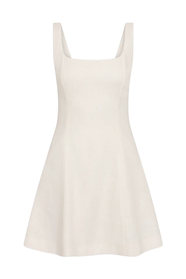 Felice Mini Dress White - Faithfull the Brand INT Felice Mini Dress White - Faithfull the Brand INT