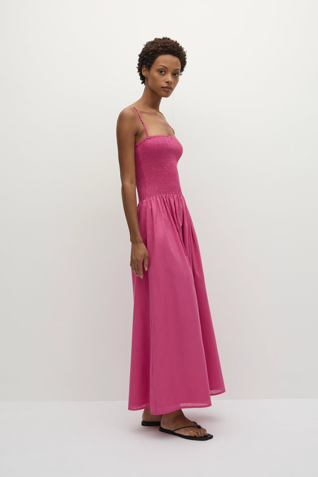 Phoebe Maxi Dress Cerise