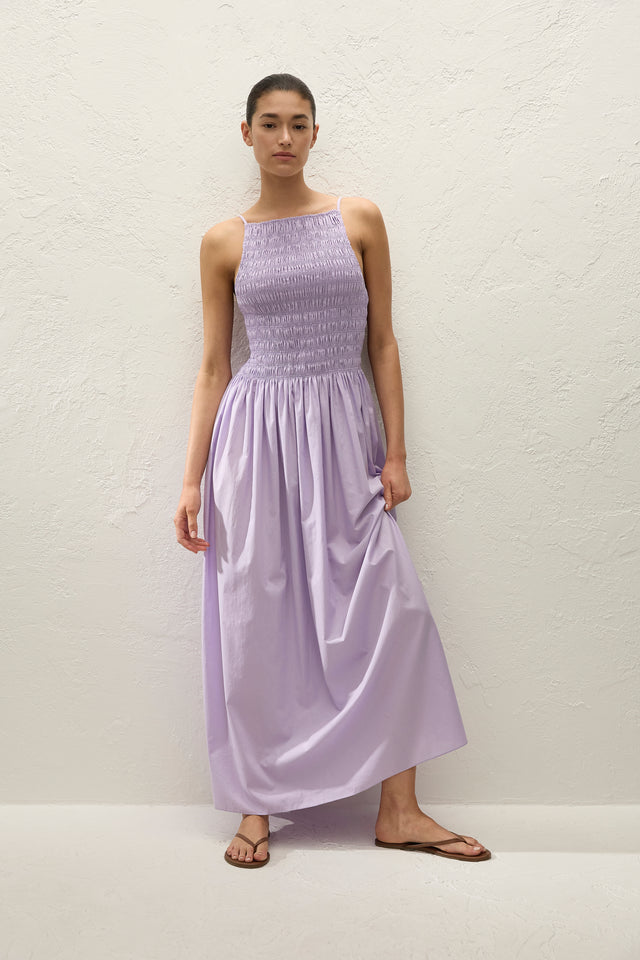 Faithfull | Women's Laia Maxi Dress Lilac Faithfull | Women's Laia Maxi Dress Lilac