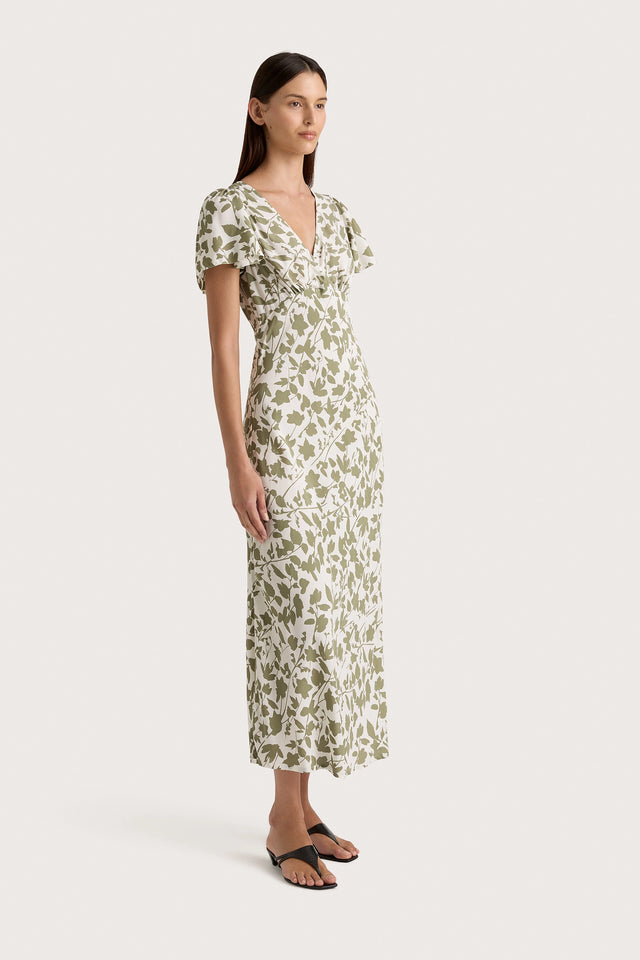 Boda Midi Dress Poplar Sage