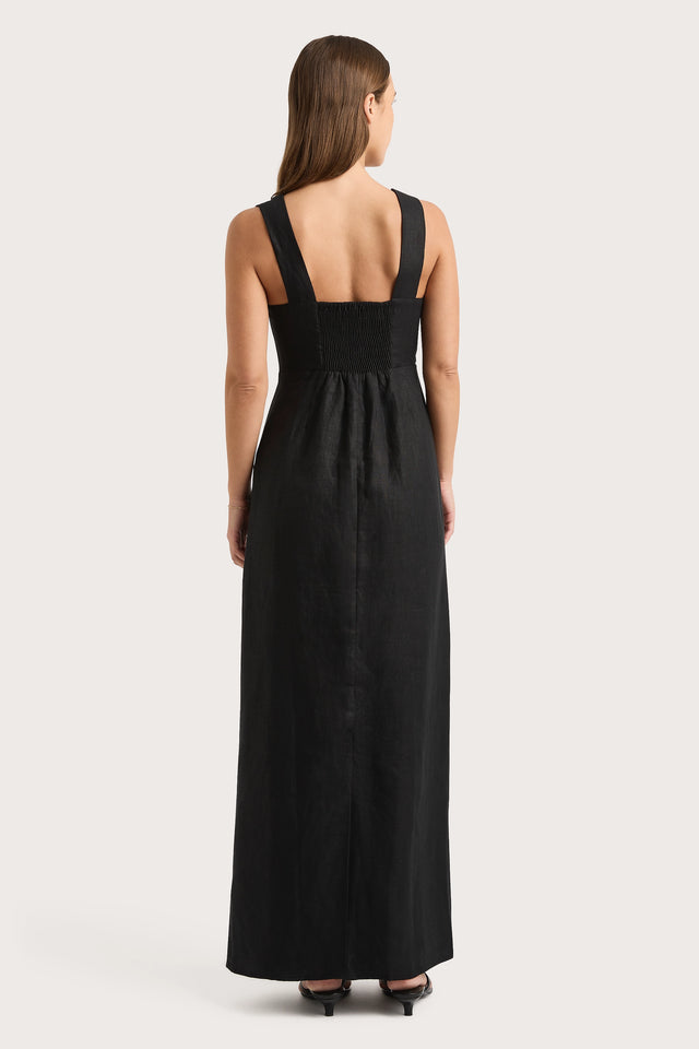 Lais Midi Dress Black