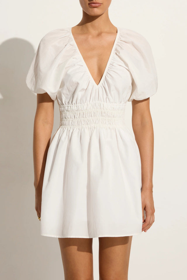 Salone Mini Dress White