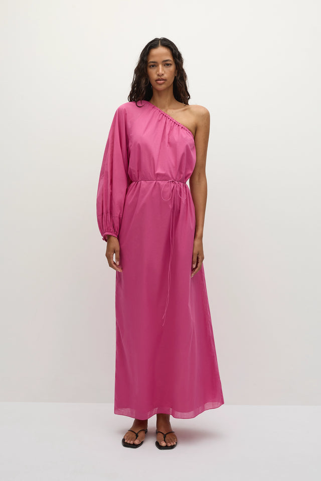 Faithfull | Women's Orion Maxi Dress Cerise - Final Sale | XXL Faithfull | Women's Orion Maxi Dress Cerise - Final Sale | XXL