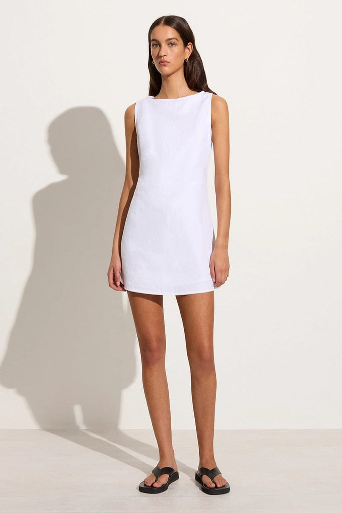 Lui Mini Dress White - Faithfull the Brand