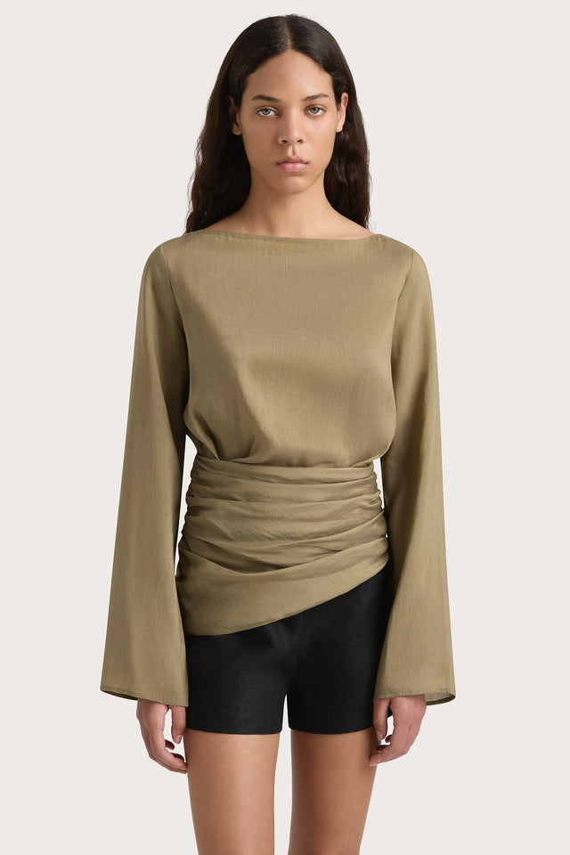 Adelia Top Khaki