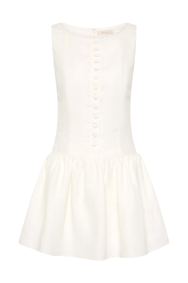 Blair Mini Dress White